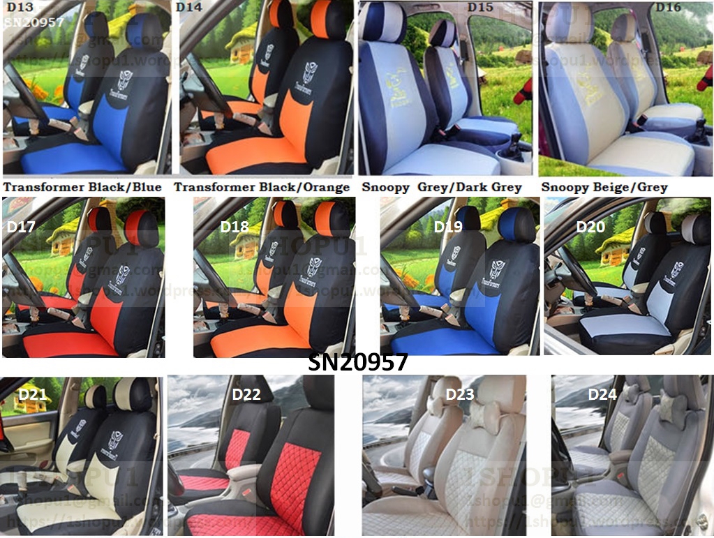 Sn20957 Interior Car Seats Cover 1shopu1
